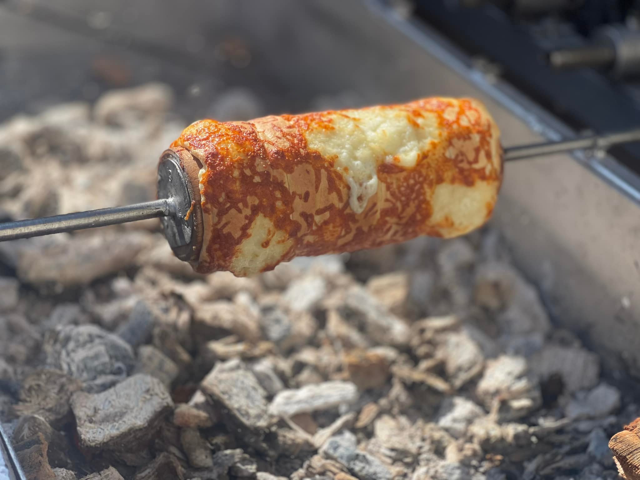 Kürtőskalács cu Brânză 2
