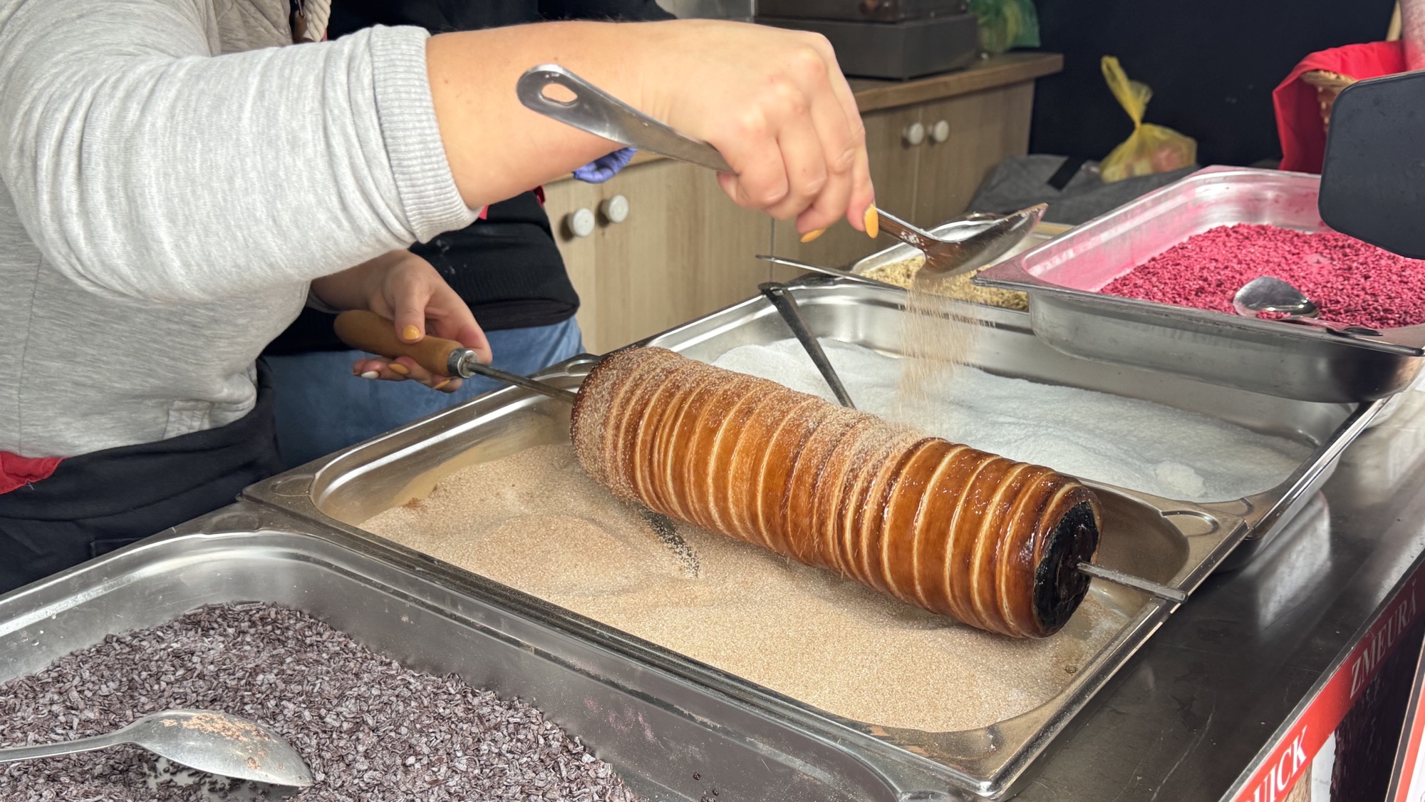 Preparare Kürtőskalács