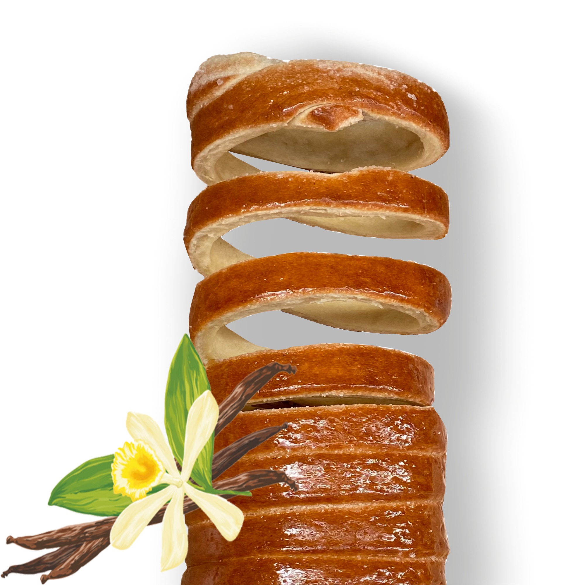 Kürtőskalács cu Vanilie