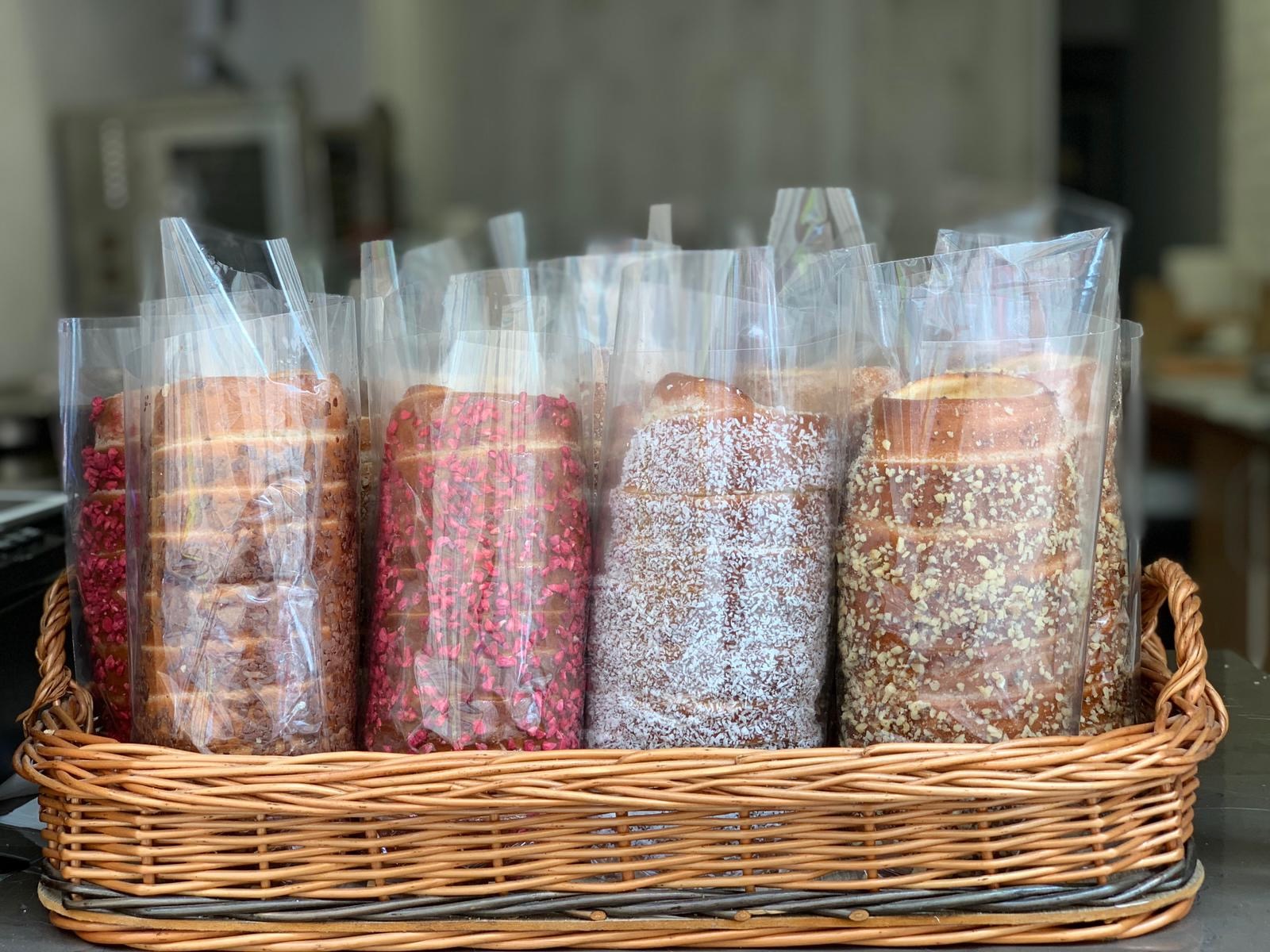 Variety of Chimney Cake Flavors