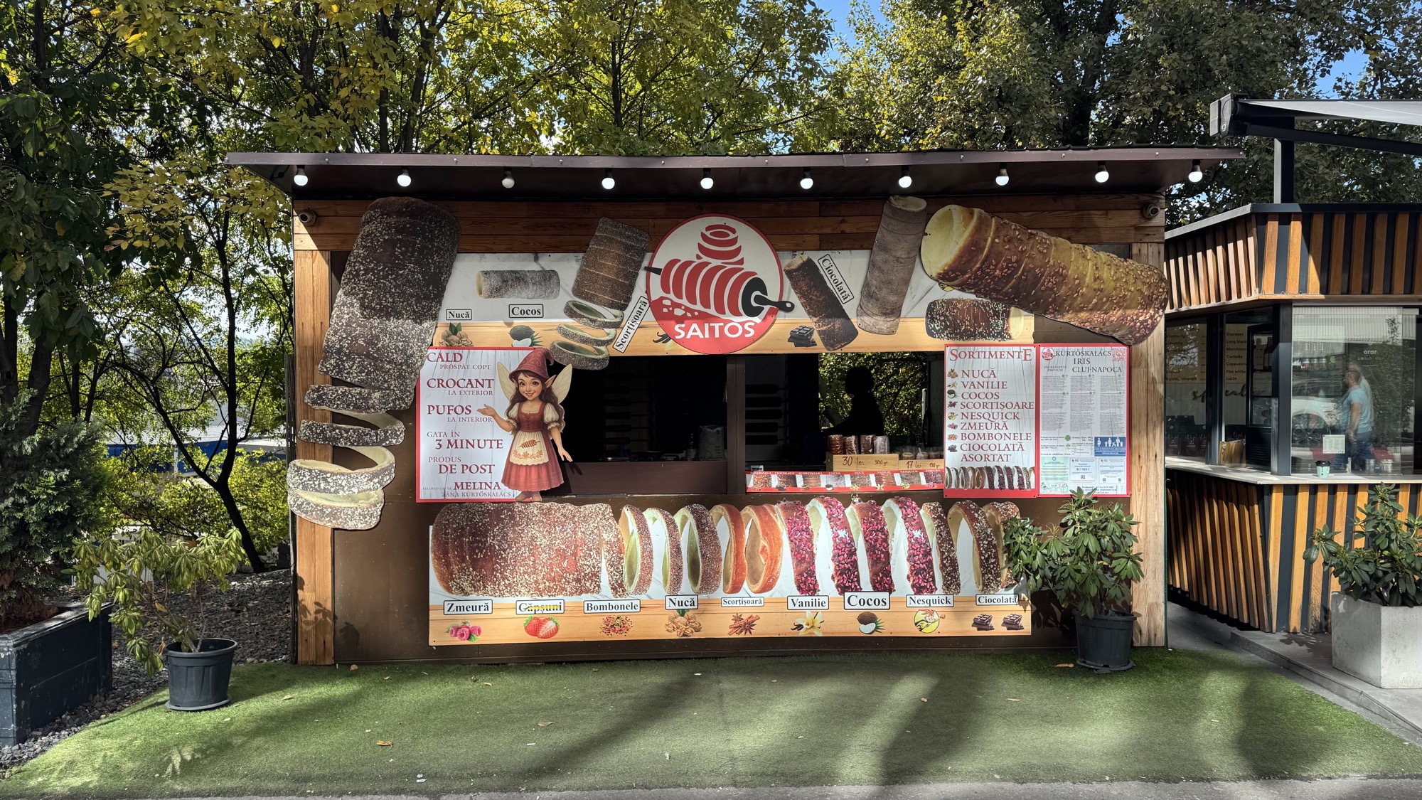 Saitos Kürtőskalács Stand Cluj-Napoca